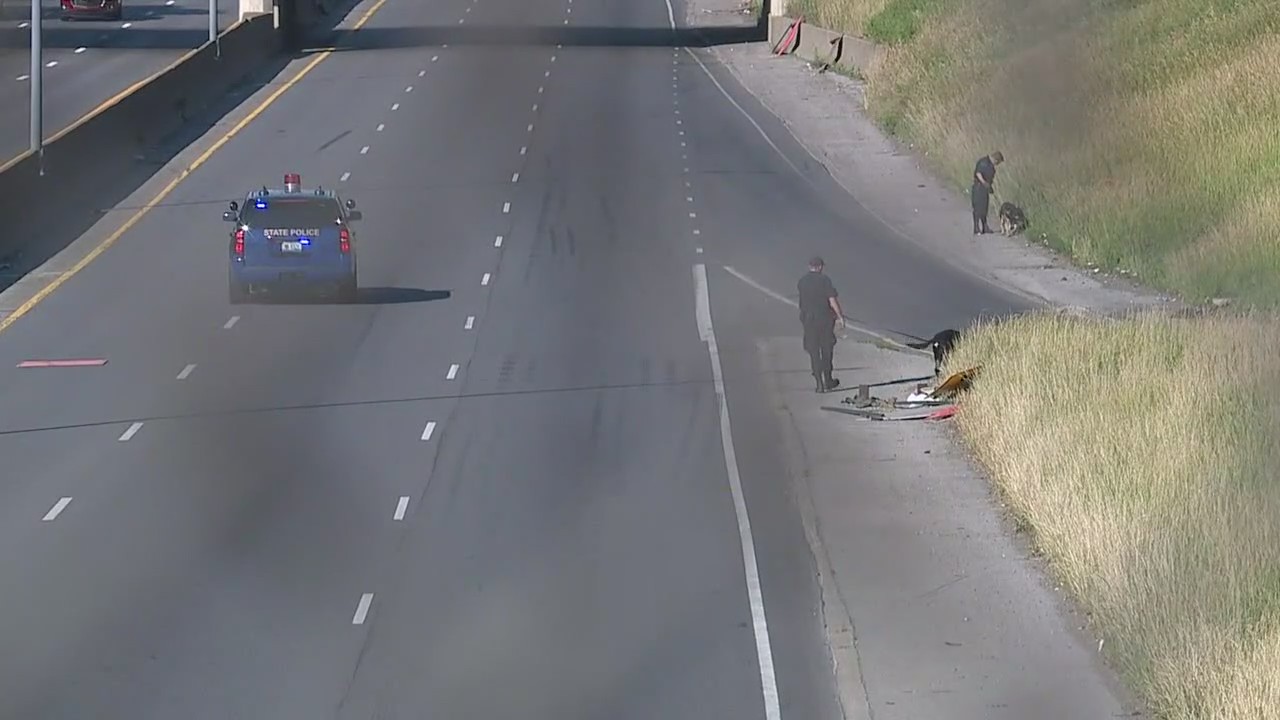 State police say armed person in red car opened fire on EB I-94
