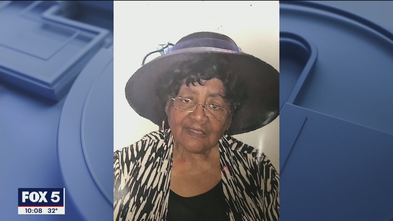 Grandmother votes for the first time