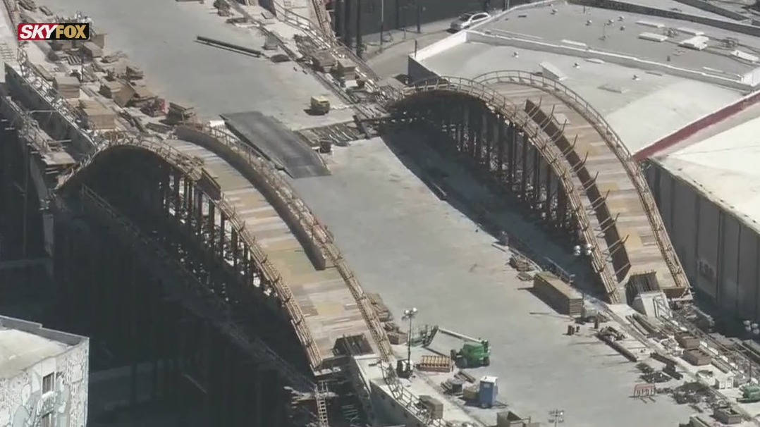 Sixth Street viaduct project underway