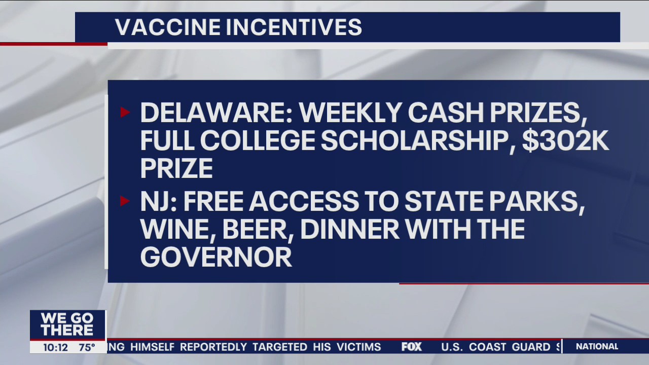 The push to get people vaccinated through incentives