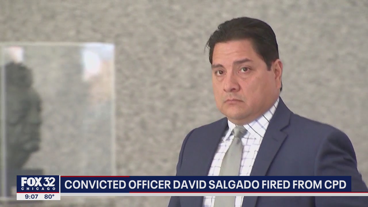 Convicted Chicago cop David Salgado fired from CPD