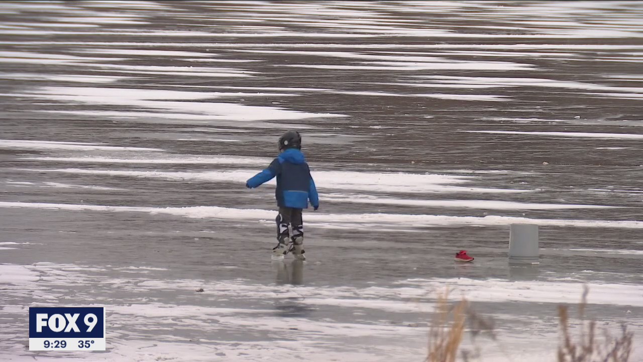 Warm January creates weak ice conditions in Minnesota