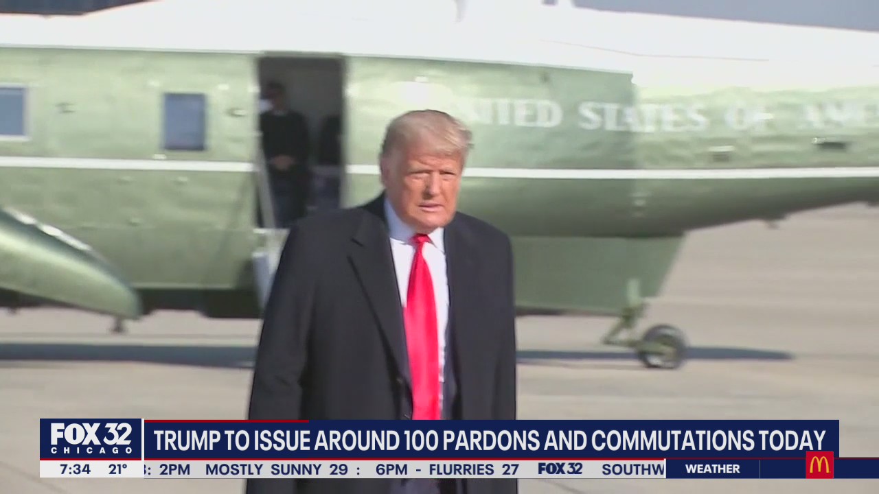 Trump to issue as many as 100 commutations, pardons before term ends