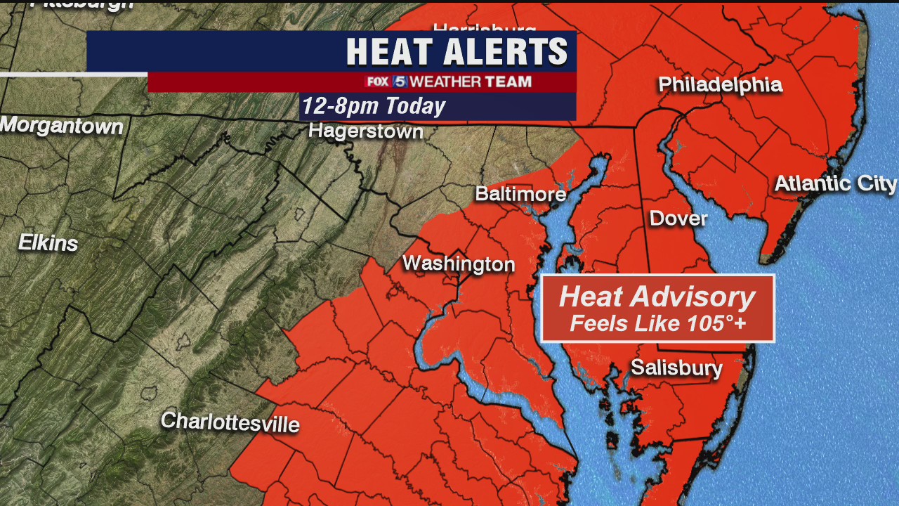 Extreme heat continues Wednesday; severe afternoon storms possible