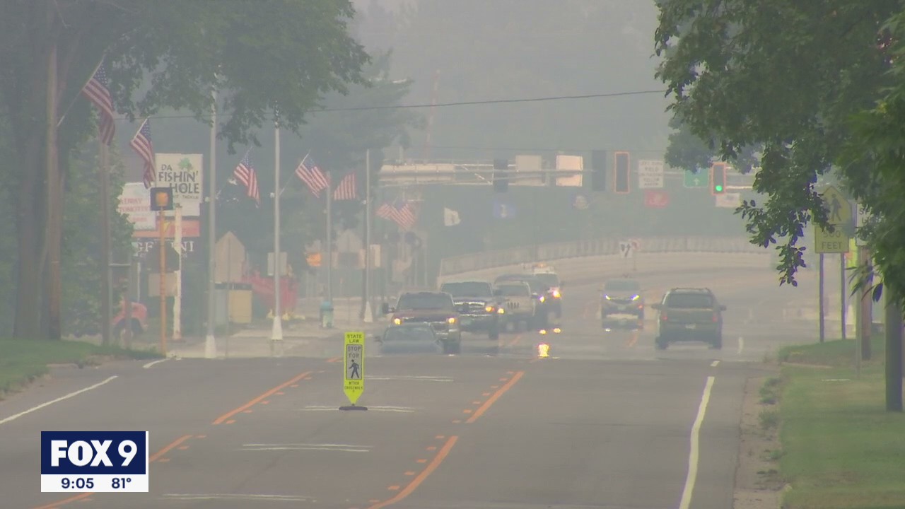 Air Quality Alert in effect for much of Minnesota due to Canadian wildfires