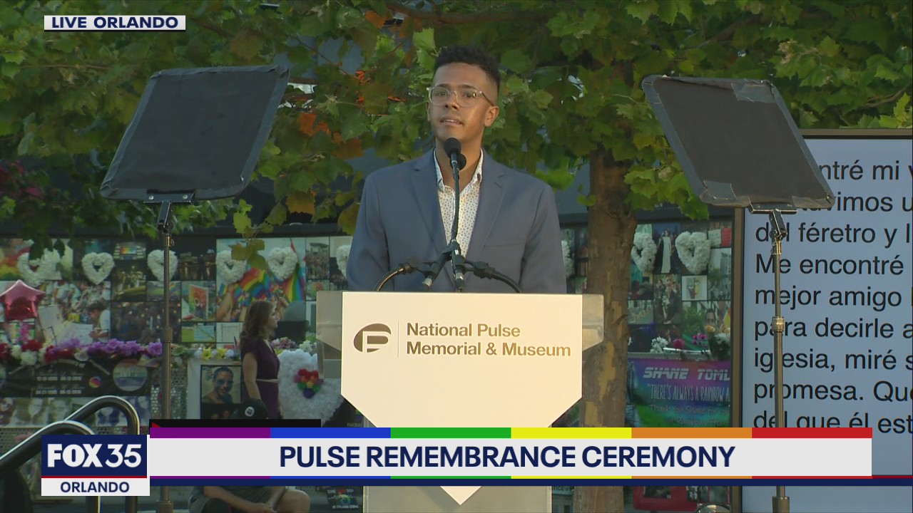 Pulse 5 Year Remembrance Ceremony: Pulse survivor Brandon Wolf