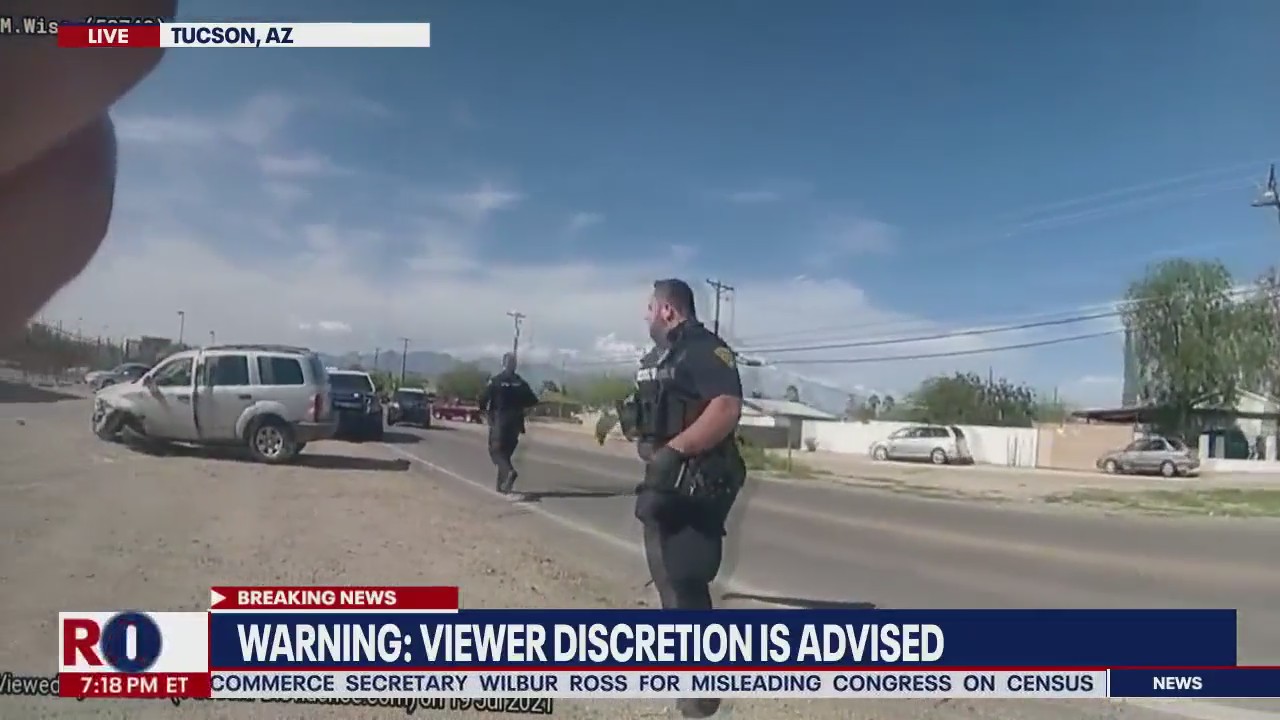 Nightmare scenario Police release body camera footage and 911 calls of Tucson ambush