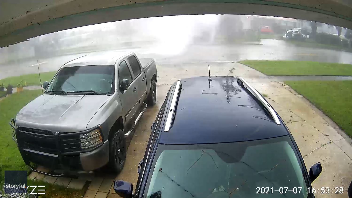 Tornado touches down in Jacksonville as Tropical Storm Elsa moves north