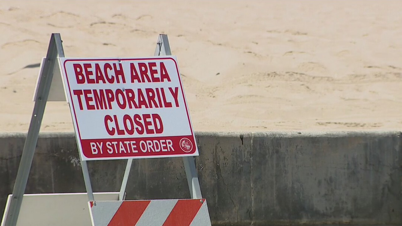 Several OC beaches close ahead of holiday weekend as coronavirus cases rise