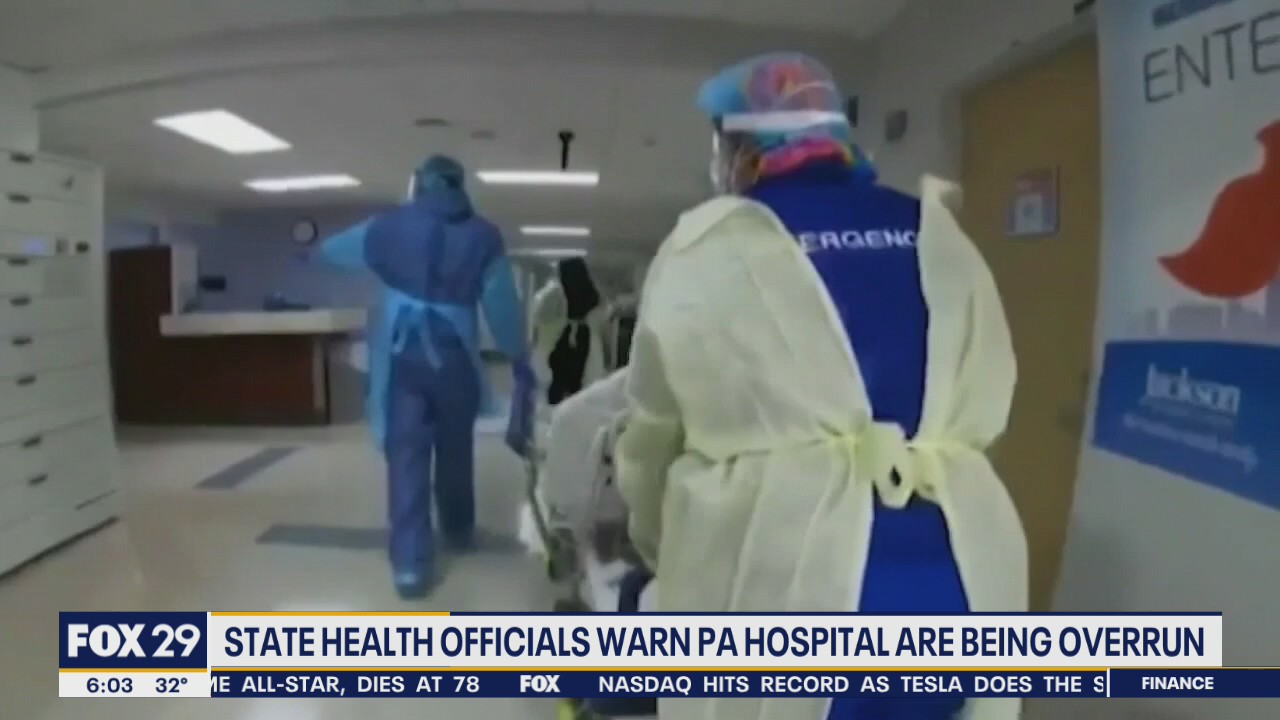 Gov. Wolf warns of potential new restrictions as case spikes put hospitals at risk