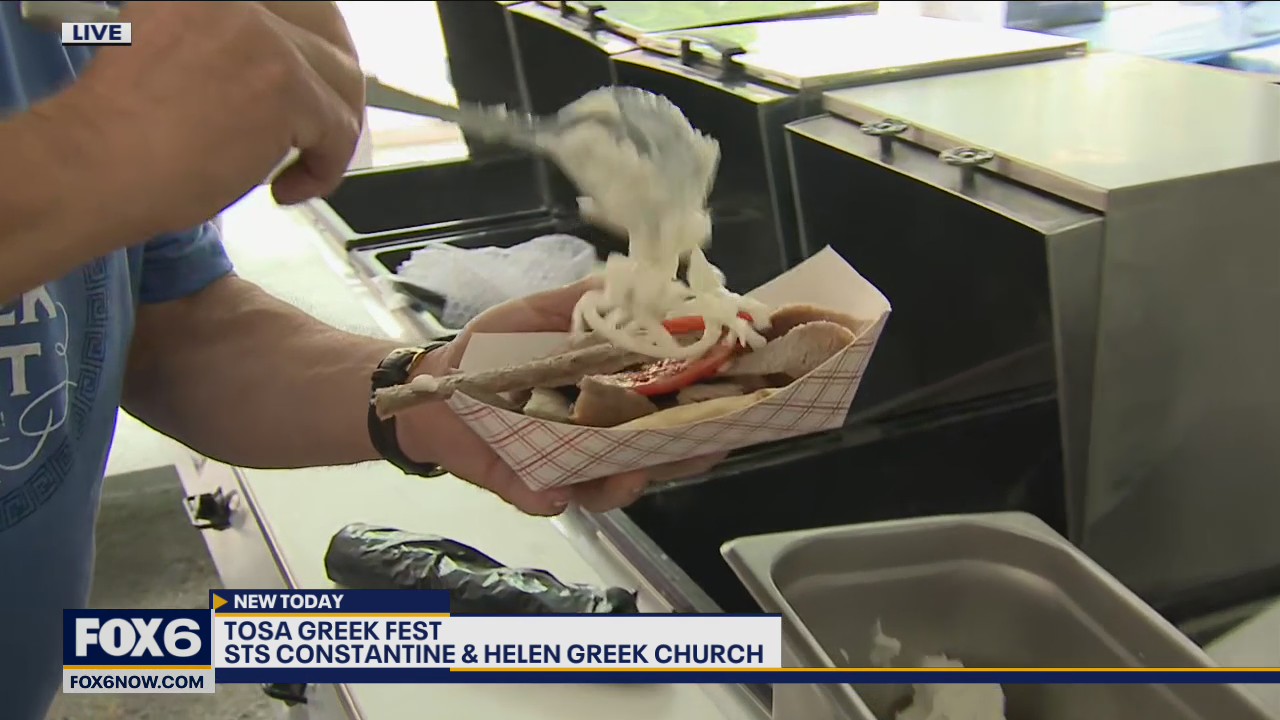 Some of the best gyros in the area can be found this weekend at the biggest Greek Festival in town