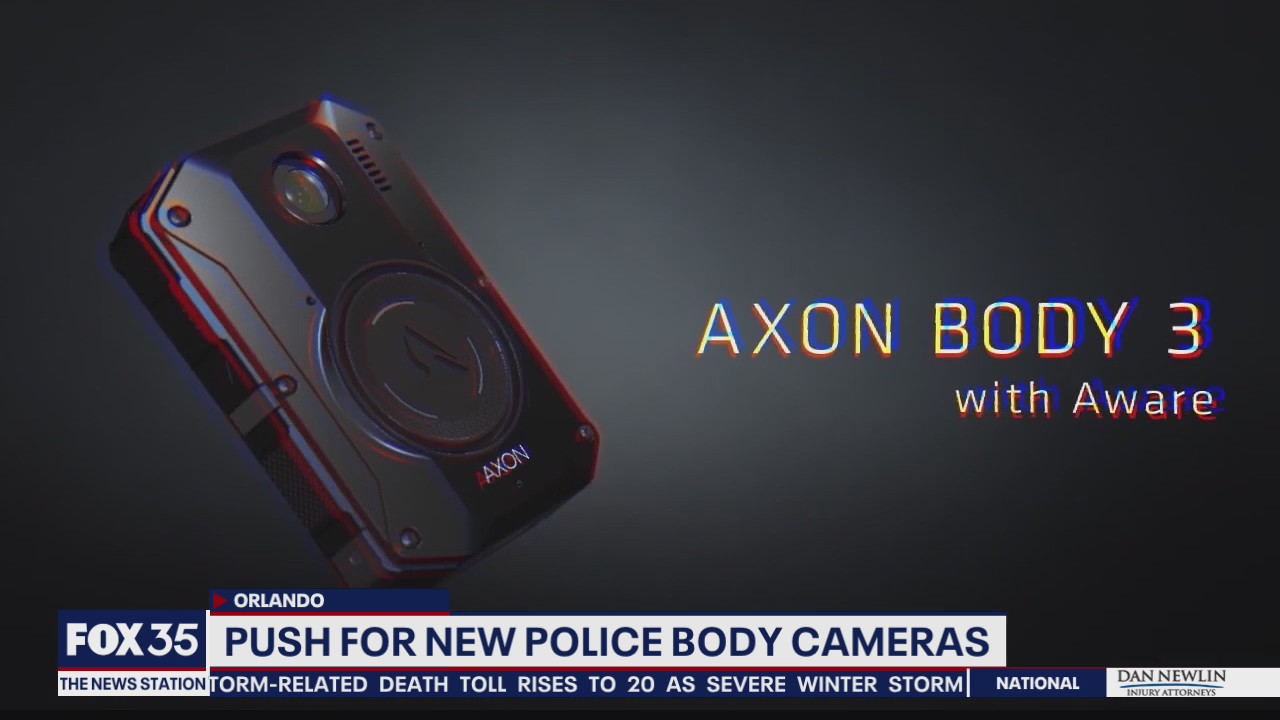 Push for new police body cameras in Orlando