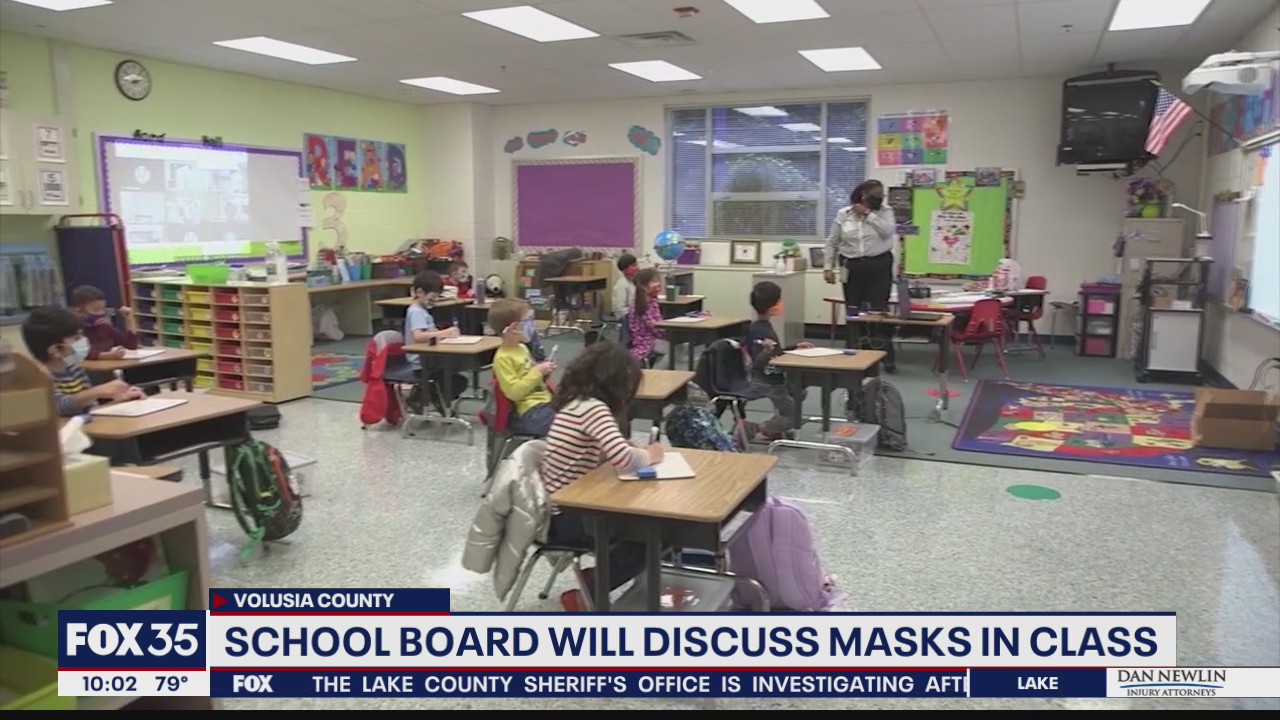 Volusia County School Board to discuss mask policy