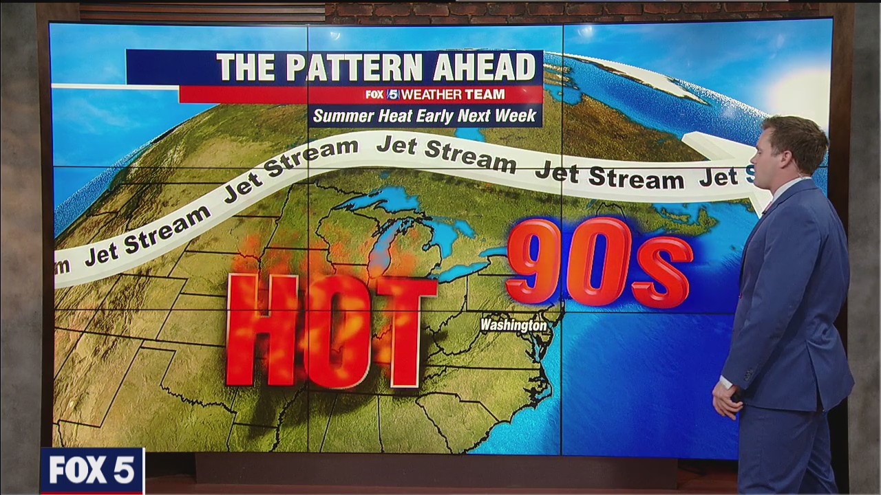 FOX 5 Weather forecast for Friday, June 4