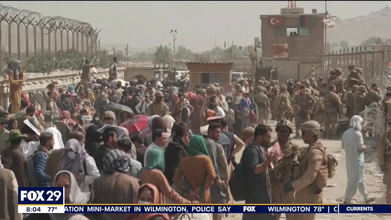 Afghan refugees expected to arrive at Philadelphia International Airport