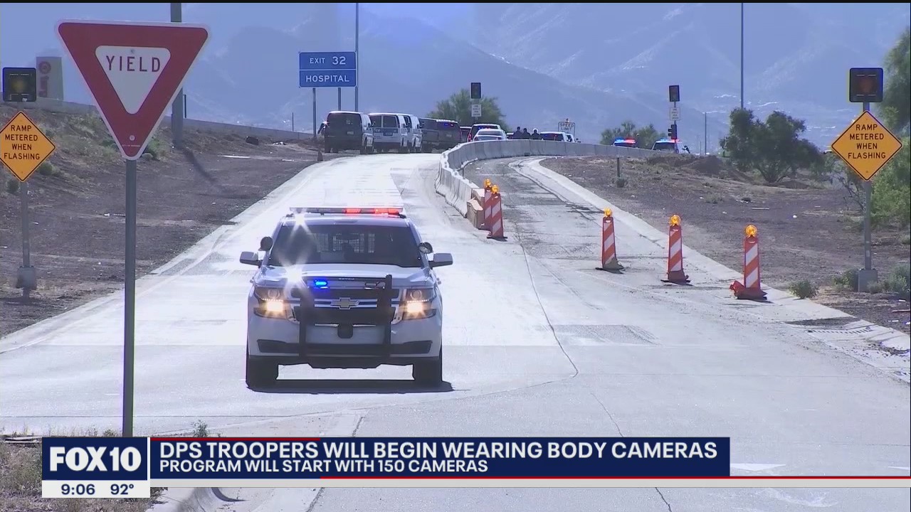 Arizona Gov. Ducey announces plan to equip DPS troopers with body cameras