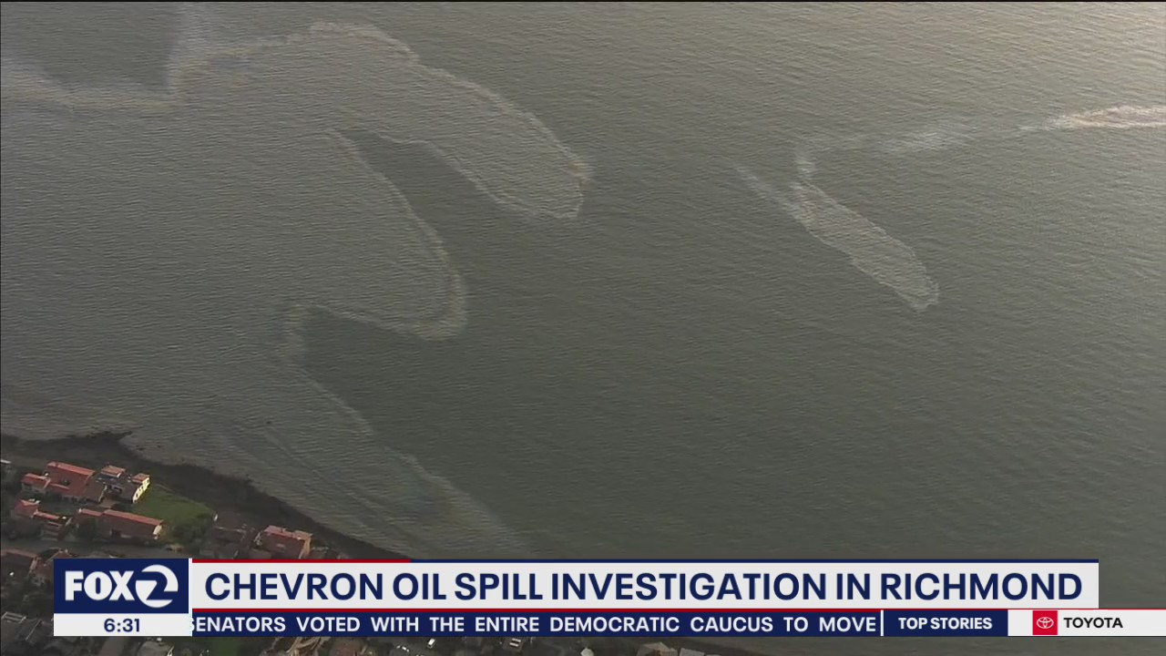 Cleanup underway after Chevron refinery spill