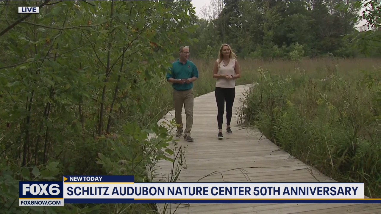 Schlitz Audubon Nature Center offers six miles of trails