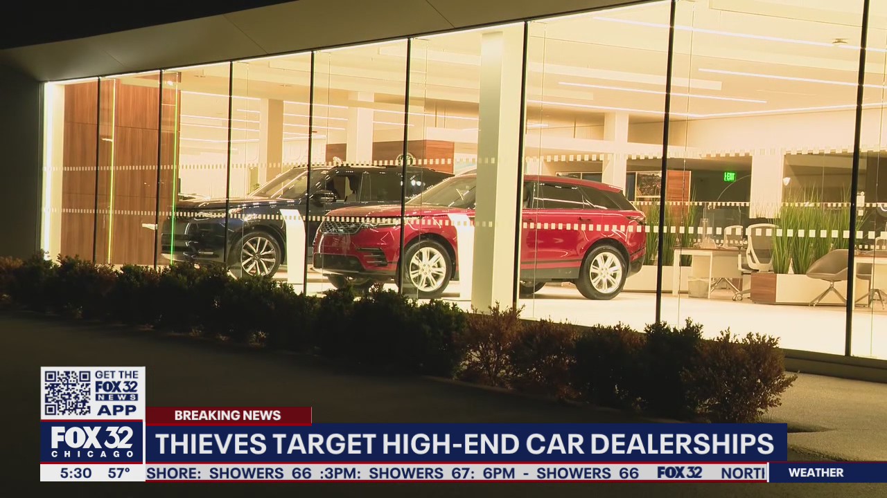 Thieves target high-end car dealerships in Hinsdale
