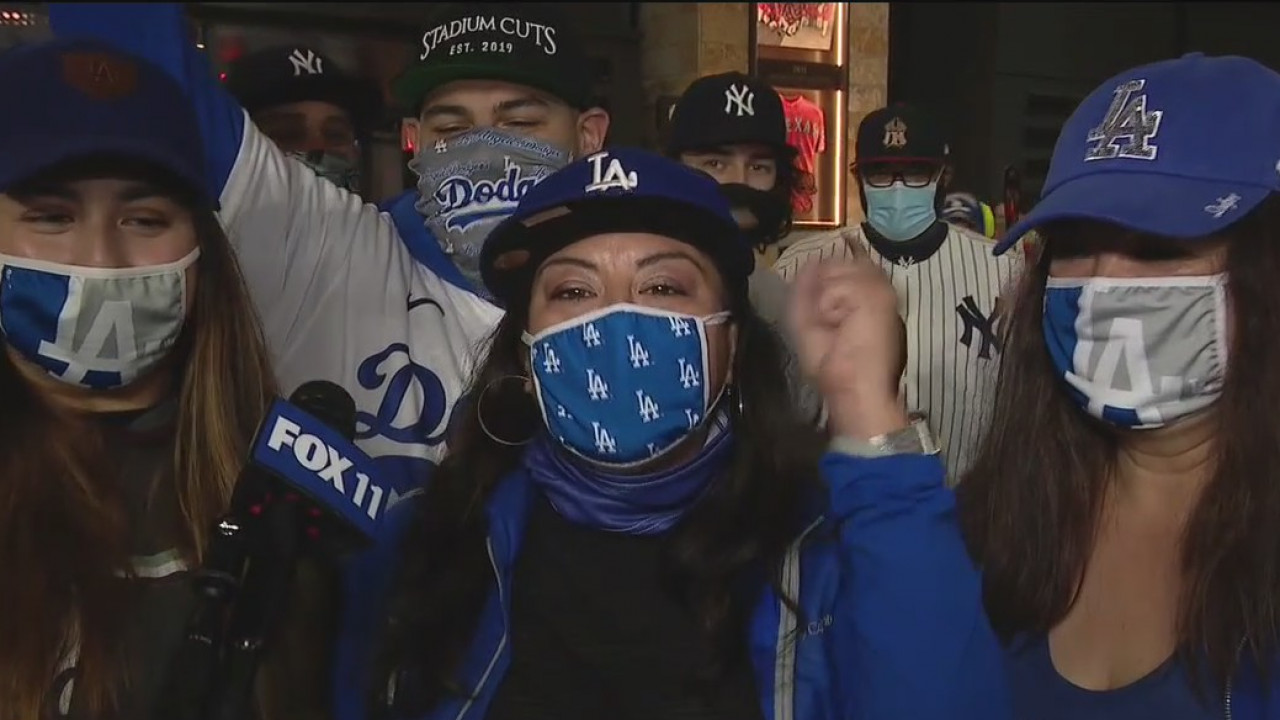Dodgers one win away from World Series title