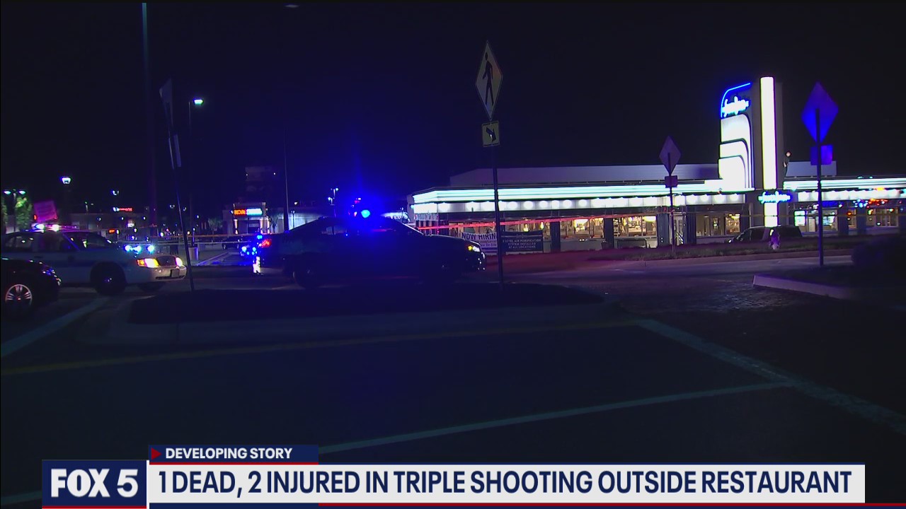 Witness describes shooting that left 1 dead, 2 hospitalized outside Silver Diner in Glenarden