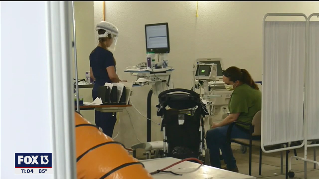 Healthcare workers being sent to Tampa Bay hospitals