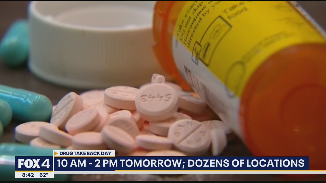 Saturday is Drug Take Back Day in North Texas