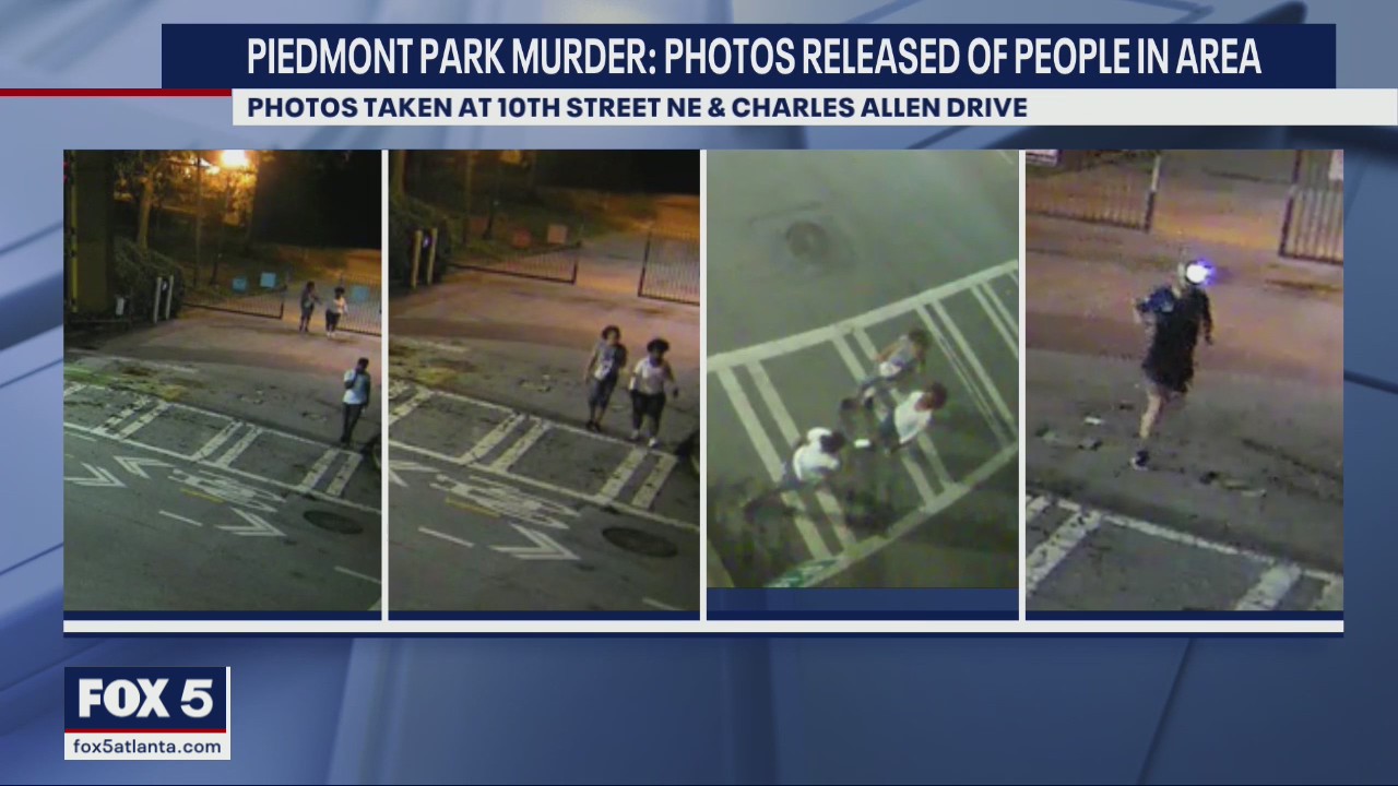 Police release photos of possible witnesses to Piedmont Park murder