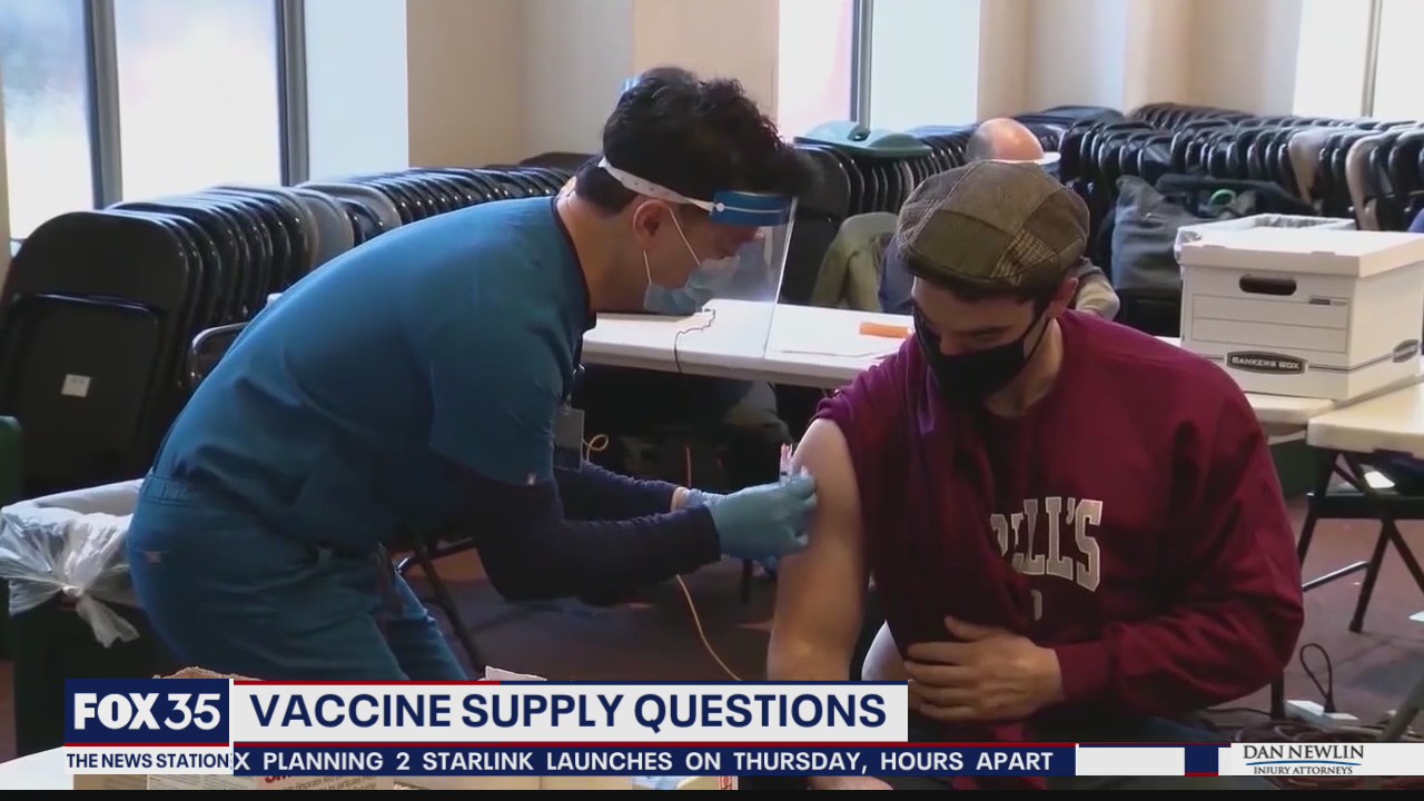 Vaccine supply questions remain