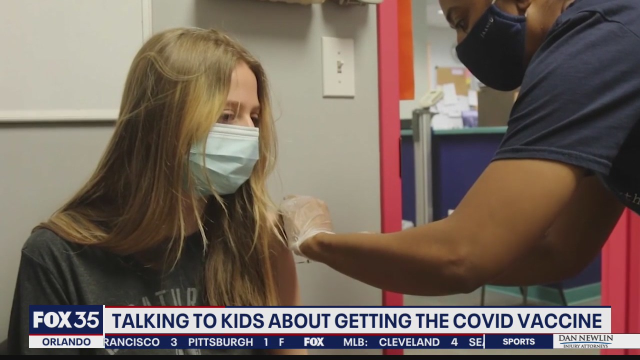 Talking to kids about getting the COVID vaccine