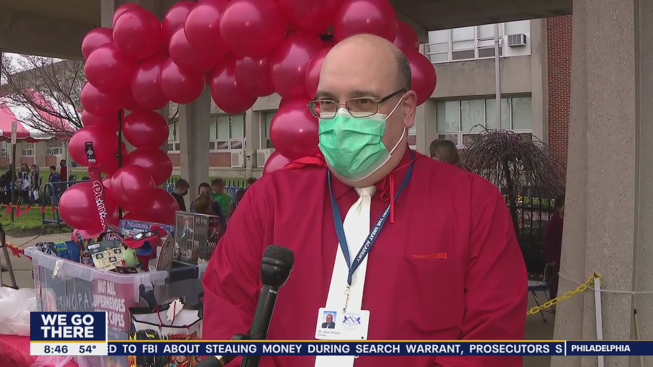 School principal honored as Phillies Hometown Hero