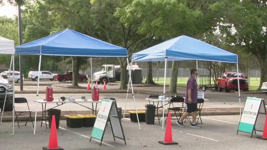Vaccine drive held in Orlando as Delta variant raises concerns