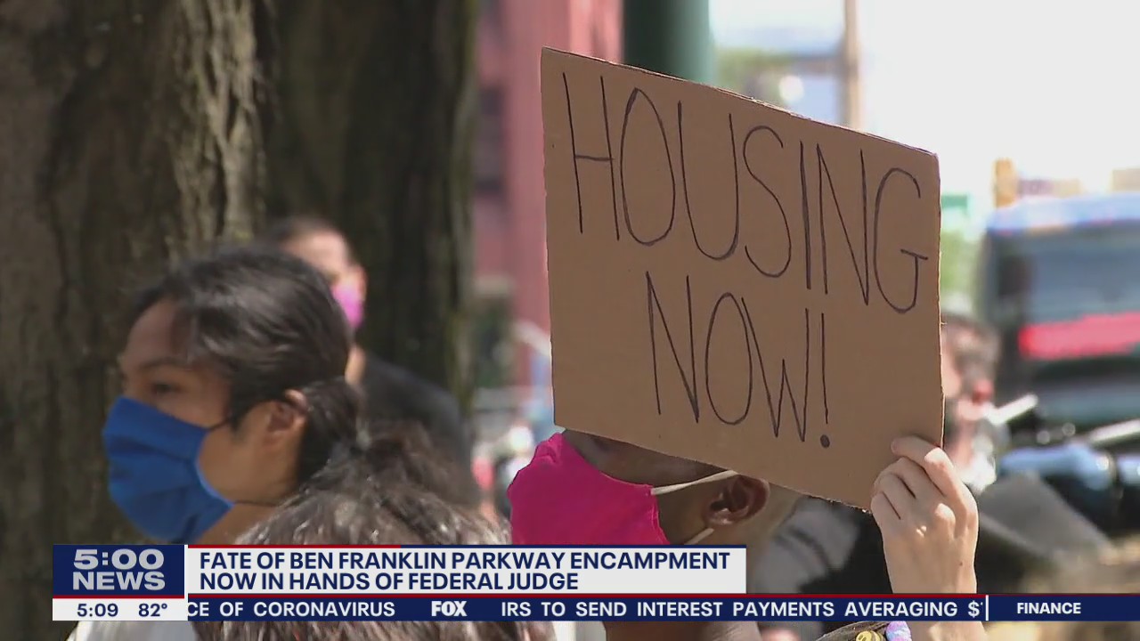 Hearing underway to decide fate of homeless encampment