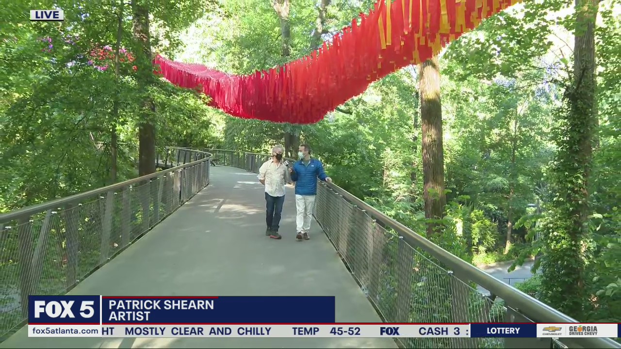 Skynet brings art to Atlanta Botanical Garden's trees