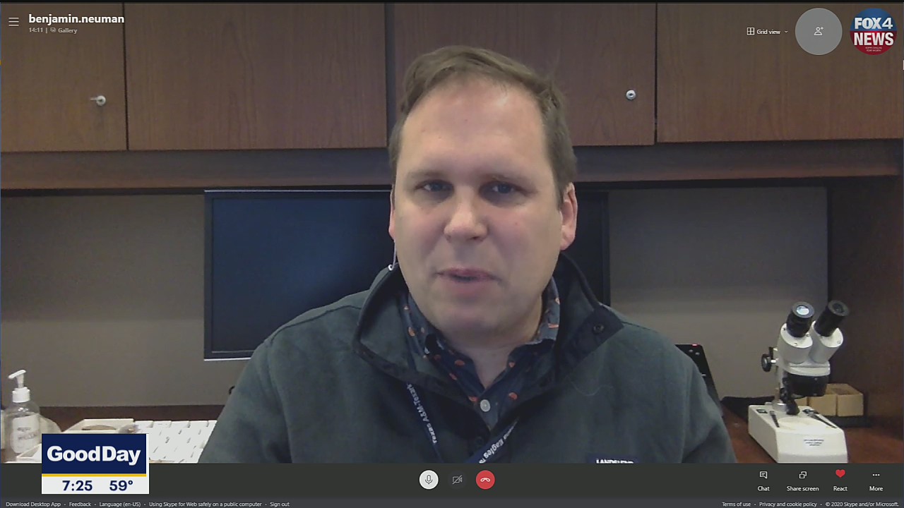 Dr. Ben Neuman discusses new strain of COVID-19