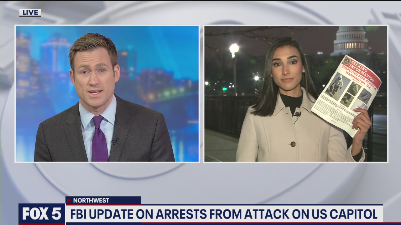 FBI update on arrests from attack on US Capitol