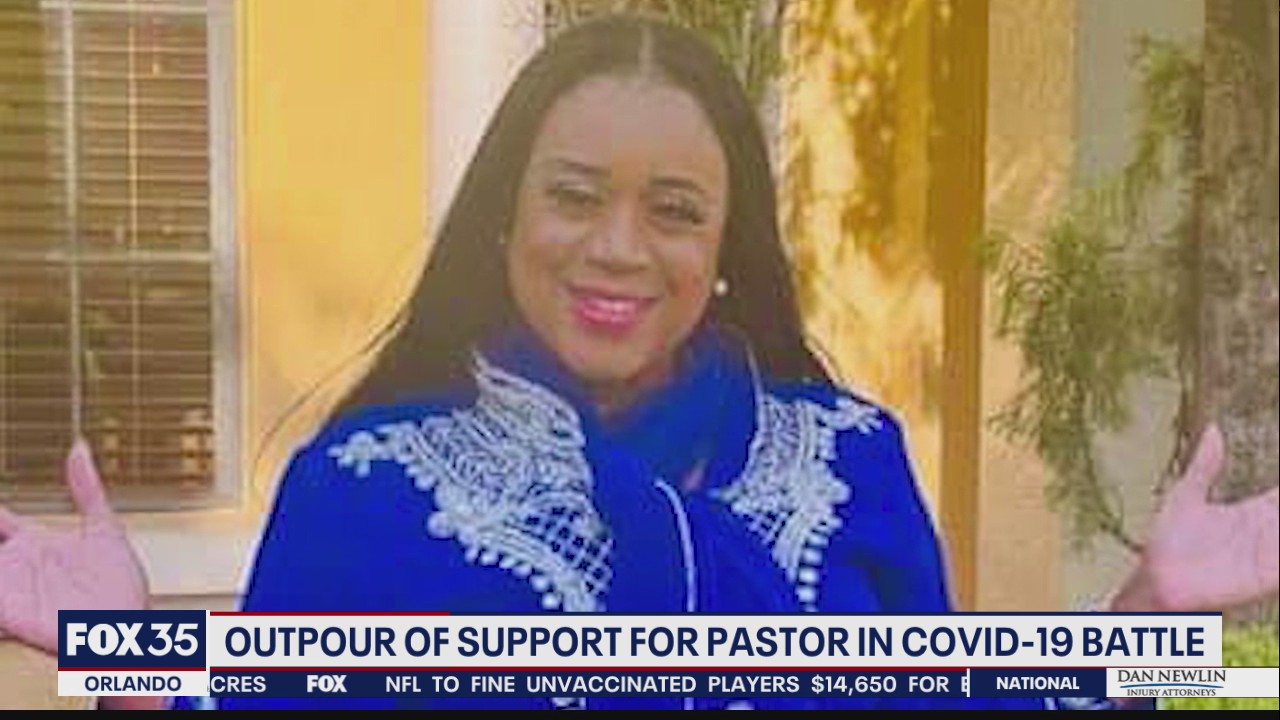 Vigil held outside hospital for pastor battling COVID-19