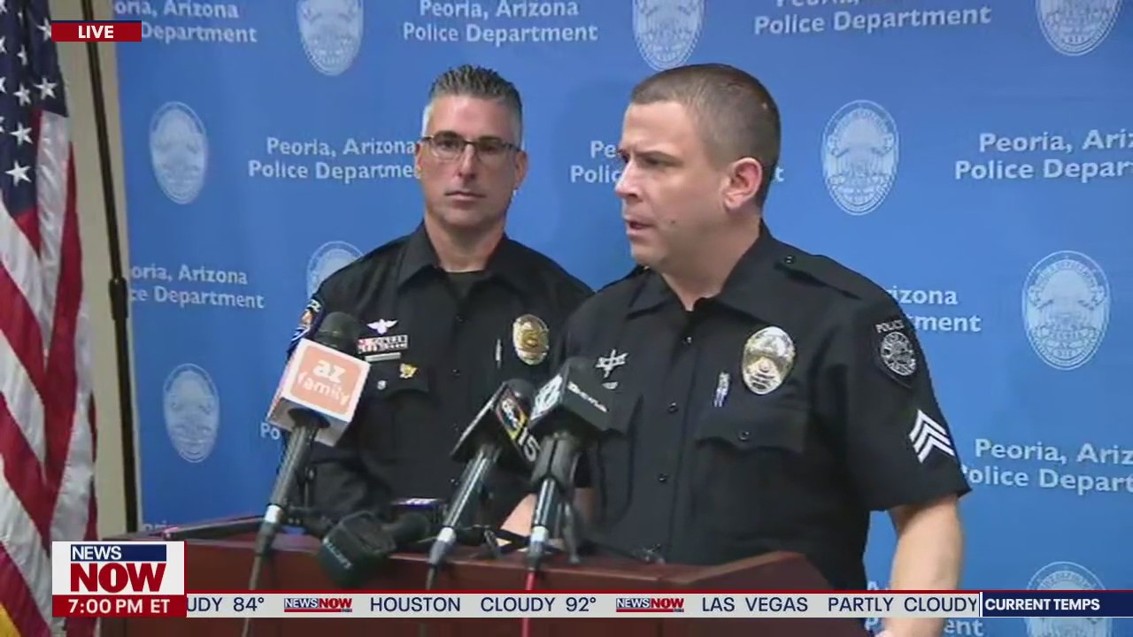 Random shootings: 13 injured, 4 shot and 1 killed in Phoenix, AZ area; Suspect in custody - FULL PRESS CONFERENCE