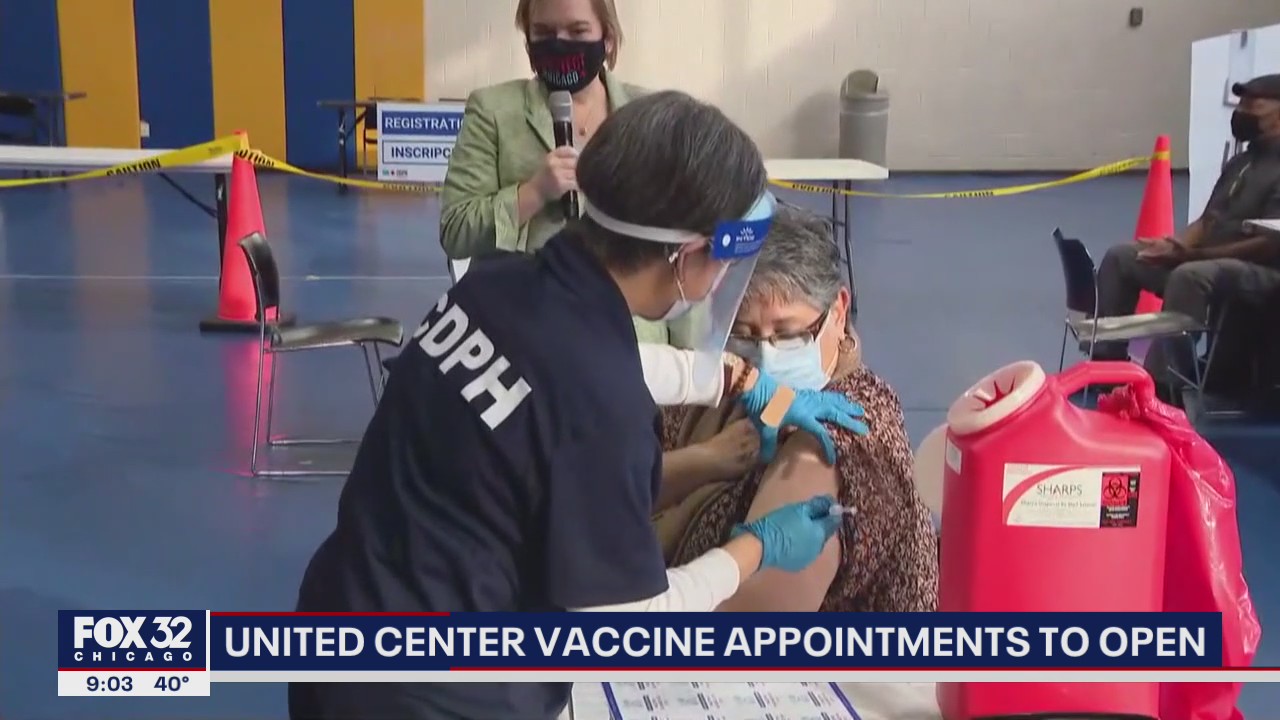 United Center to start giving COVID-19 vaccines to seniors