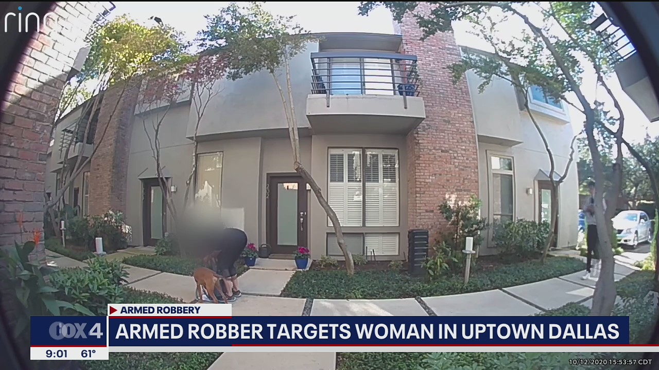 Armed robber targets woman in broad daylight in Uptown Dallas