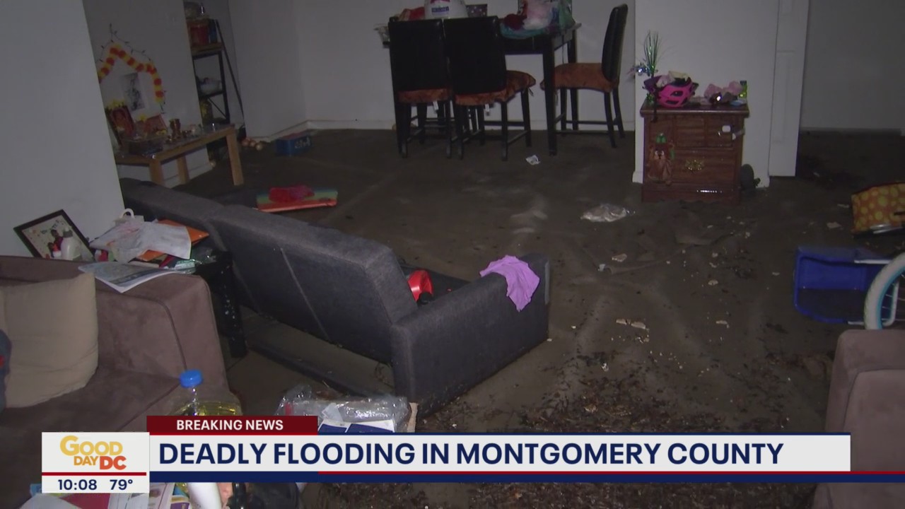 Hundreds of residents displaced by Montgomery County flooding