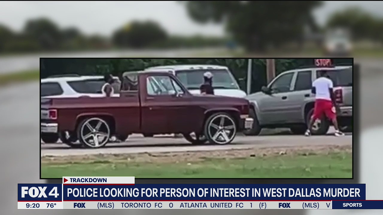 Trackdown: Help find person of interest in shooting of innocent bystander outside West Dallas store