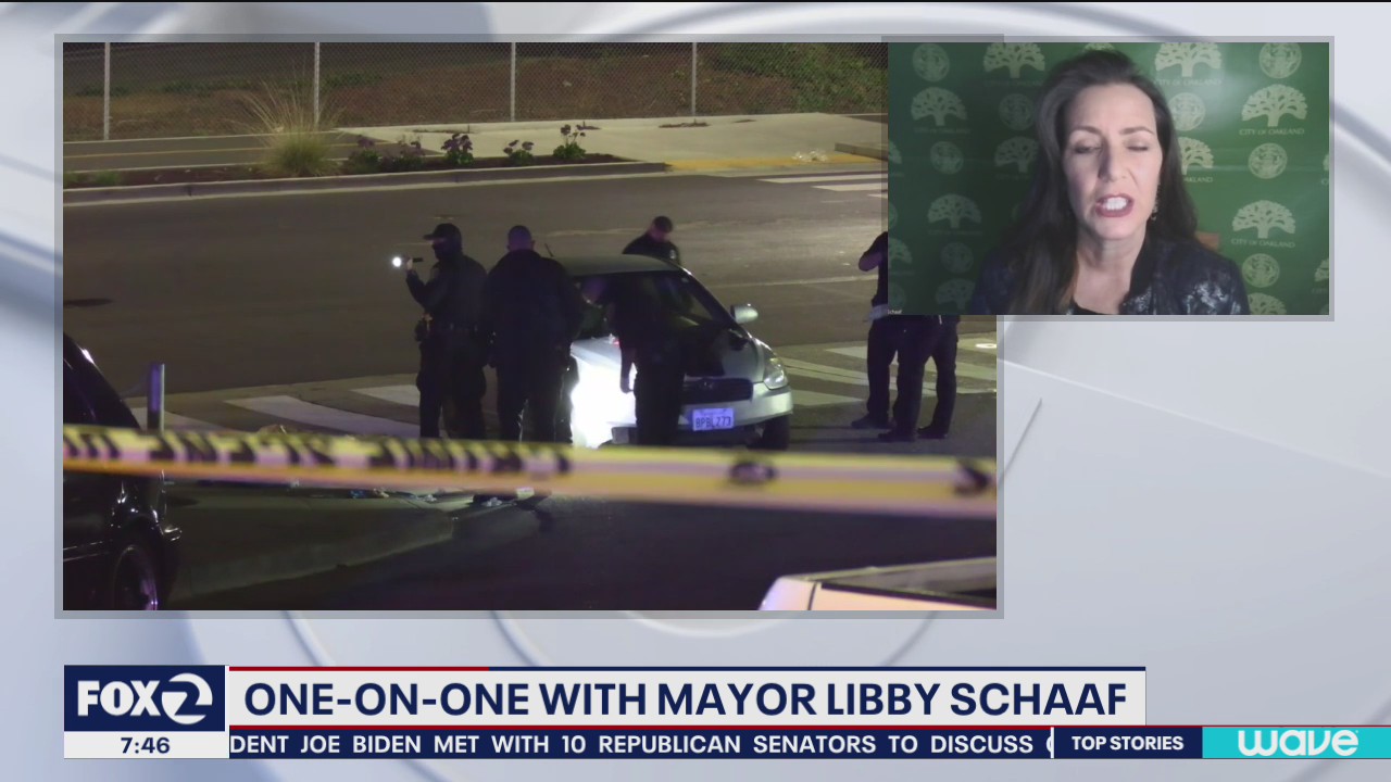 Oakland mayor talks crime, new police chief