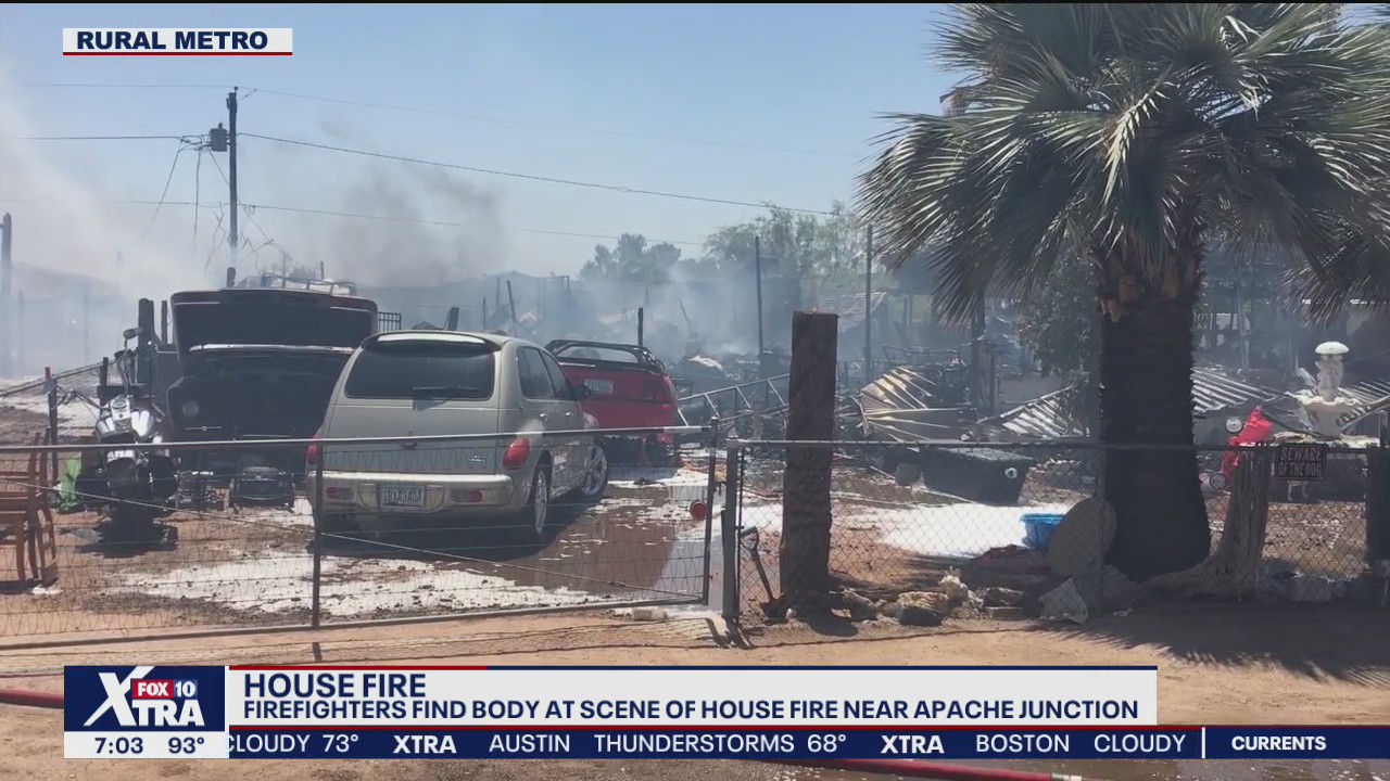 One dead in fire near Apache Junction