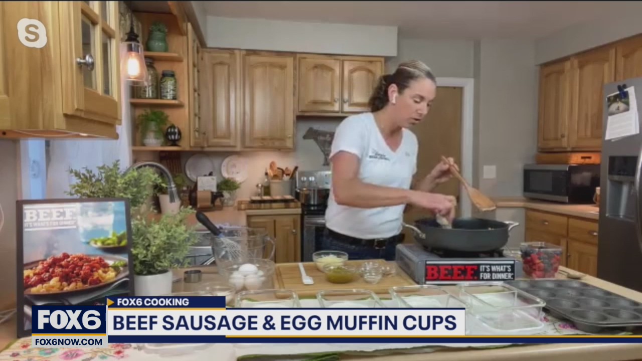 Pre-plan your breakfast: Recipe for beef sausage and egg muffin cups