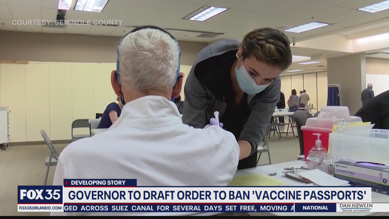 Gov. DeSantis says no to vaccine passports in Florida