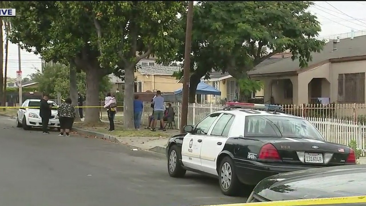 Man, two girls killed in possible domestic-related shooting in Watts