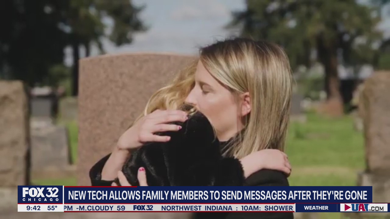 New platform allows family members to send messages after they're gone