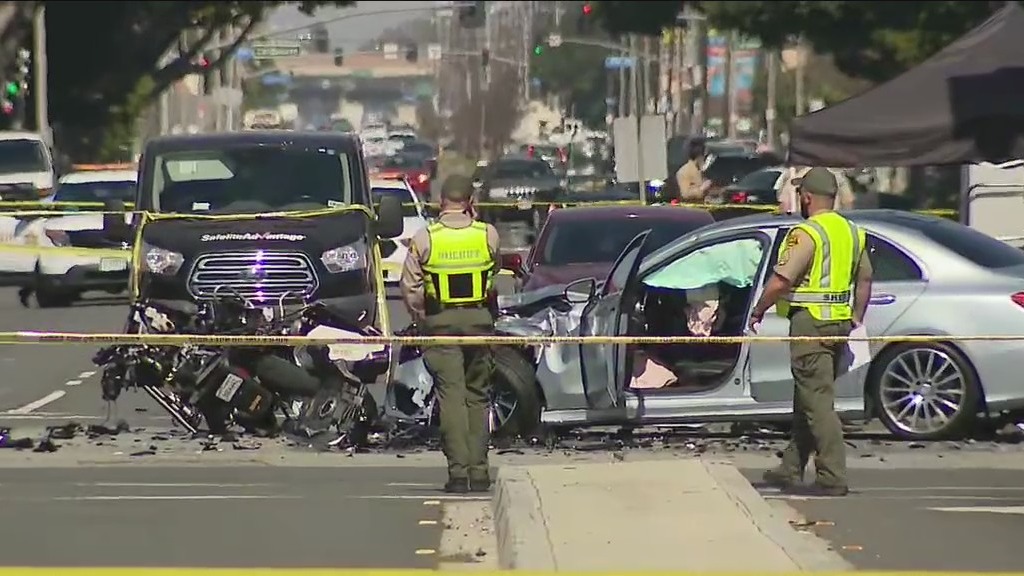 LA County motorcycle deputy killed in traffic collision in Lakewood