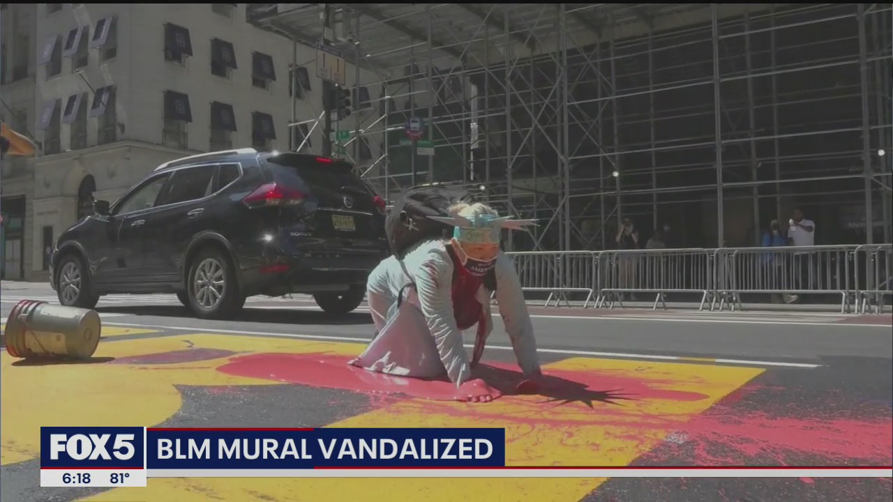 Midtown BLM mural vandalized